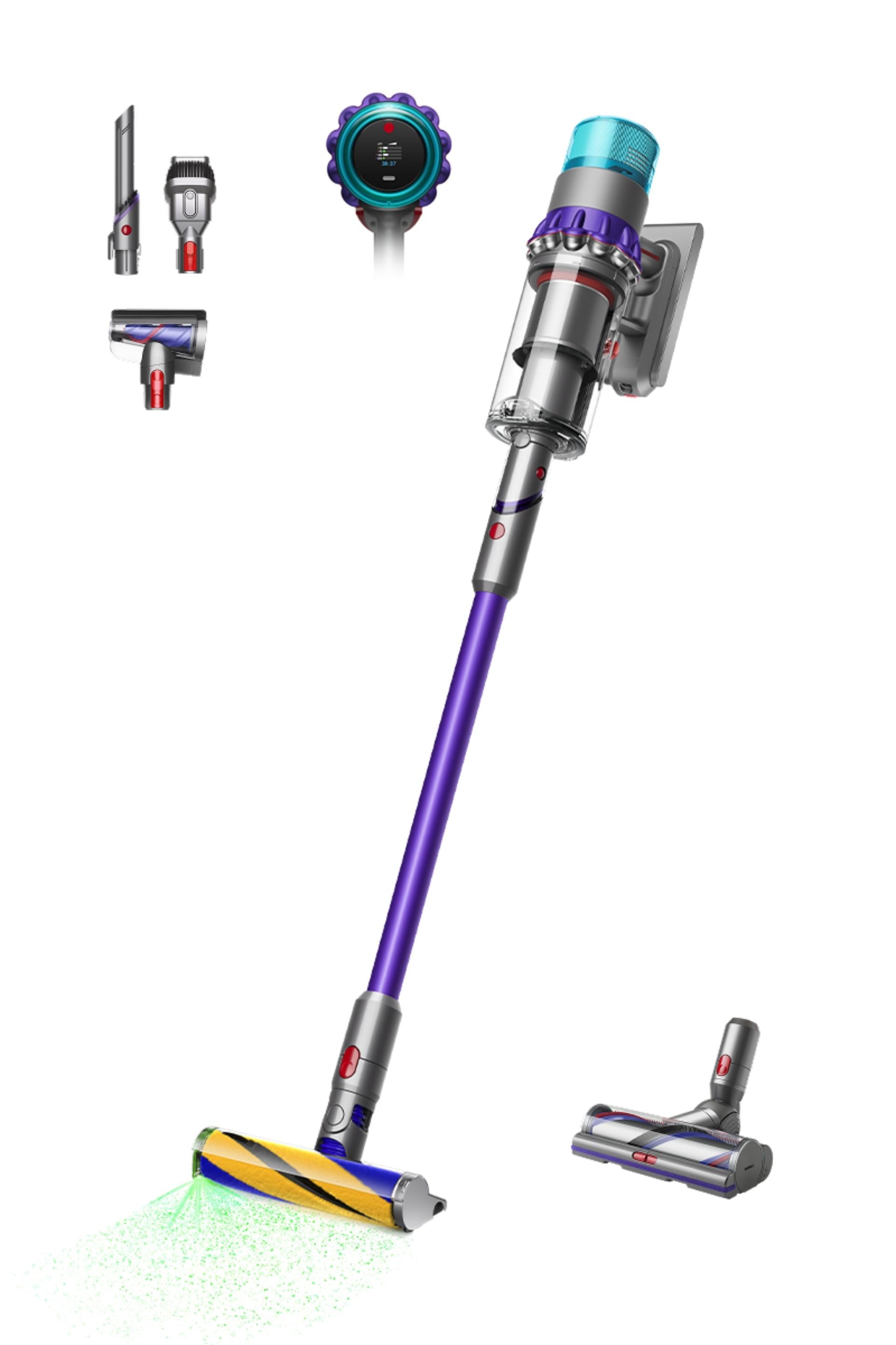 Aspiradora sin cables Dyson Gen5detect Absolute (Níquel/Morado)