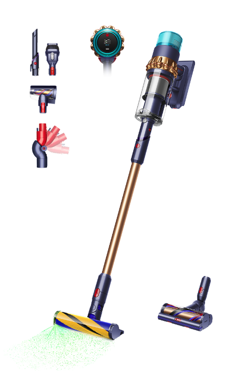 Aspiradora sin cables Dyson Gen5detect Absolute (Azul de Prusía/Cobre)